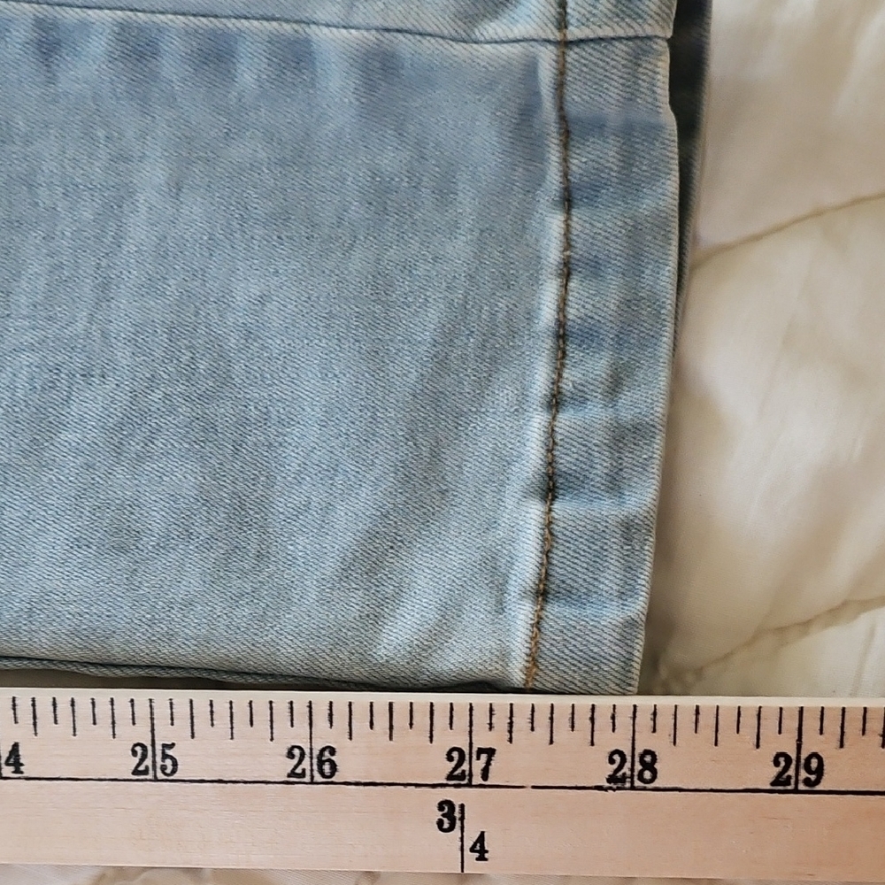Athina - High Rise - Shimmer Shingle Skinny Jeans- size L - Picture 6 of 7